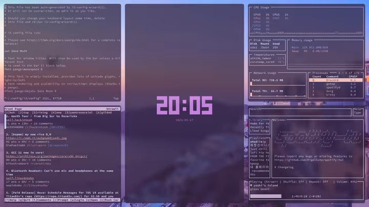Linux Rice 1